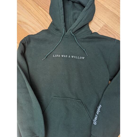 Taylor Swift Life Was A Willow Hoodie Size S Evermore Album Eras Tour Swiftie - Picture 2 of 9